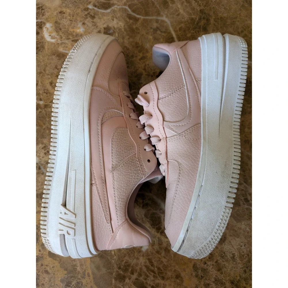 Nike Air Force 1 PLT.AF.ORM Pink Oxford Rose DJ9946-602  6 Women's